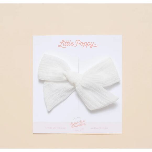 Little Poppy Co. Set of (3) Alligator Clip Bows - NWT - Picture 2 of 8